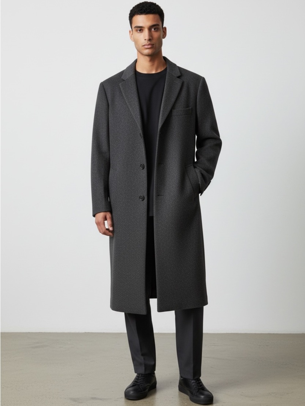Lauren Ralph Lauren Wool Blend Trench Coat